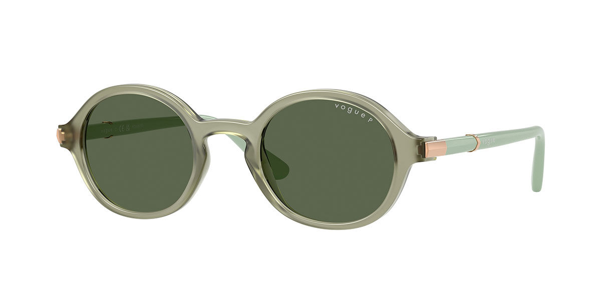 Vogue Eyewear VO5692S Polarized 32959A, Green frame, Dark Green Polarized lenses