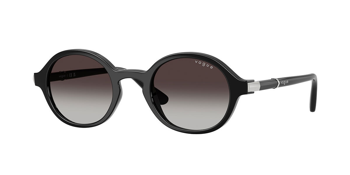Vogue Eyewear VO5692S W44/8G, Black frame, Gradient Grey lenses