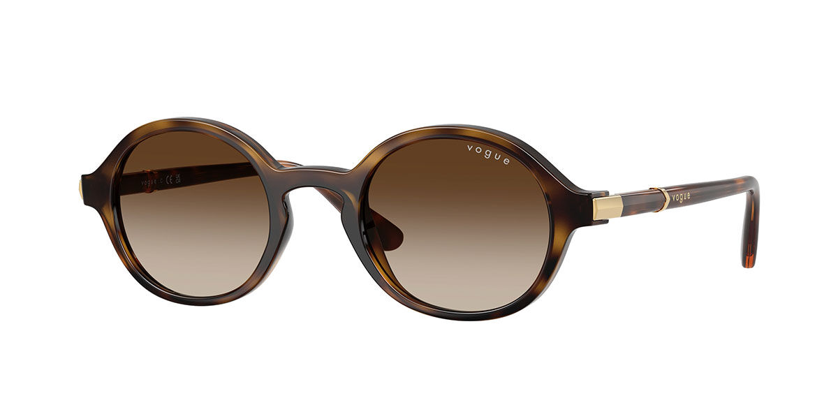 Vogue Eyewear VO5692S W65613, Tortoiseshell frame, Gradient Brown lenses