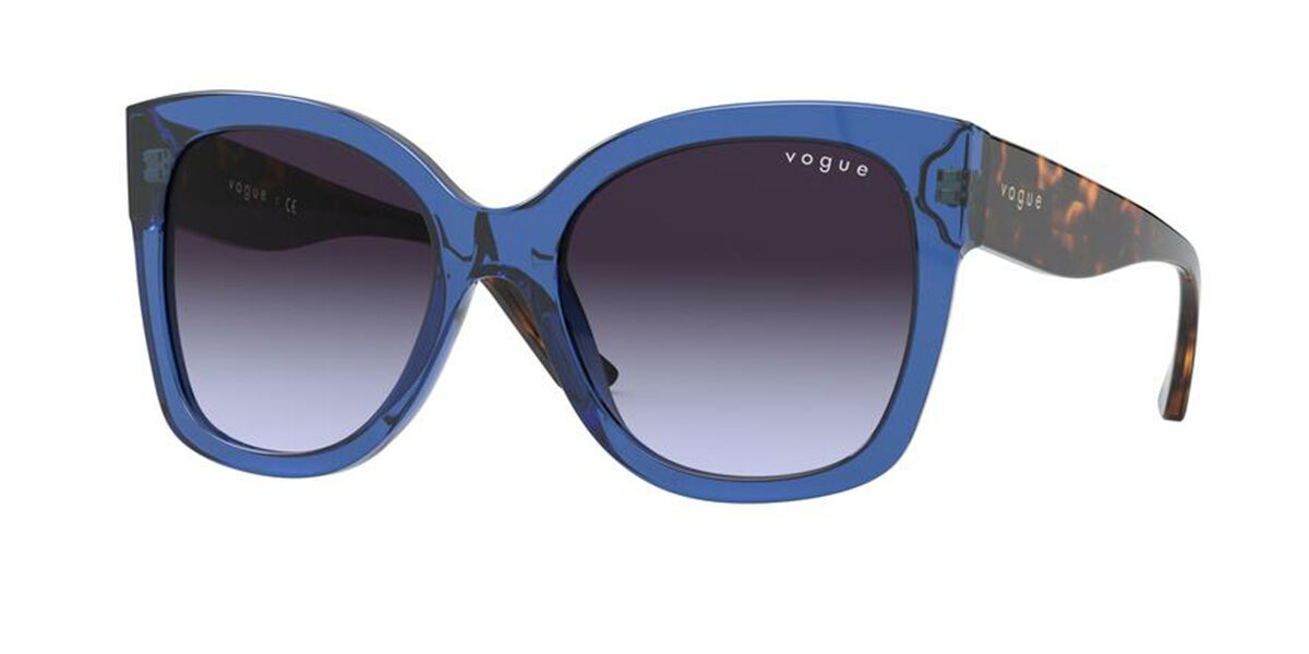 Vogue Eyewear VO5338S 28304Q, Blue frame, Gradient Purple lenses