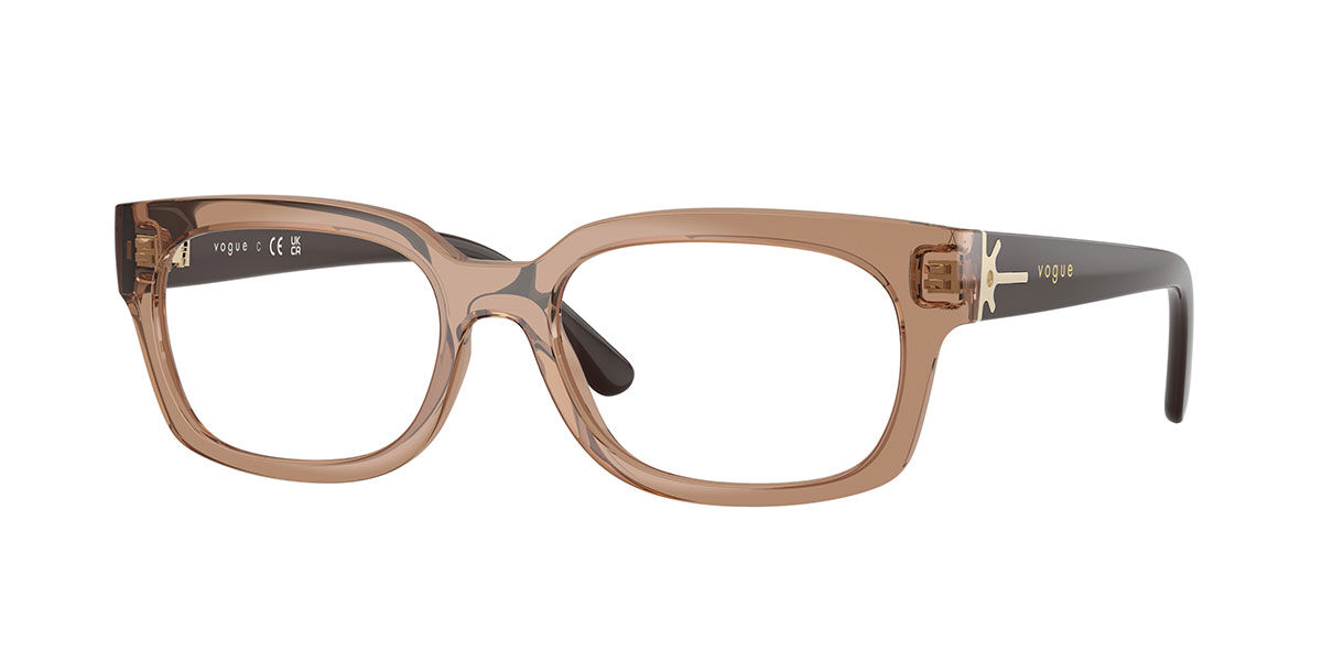 Vogue Eyewear VO5689F Asian Fit 2940, Brown frame