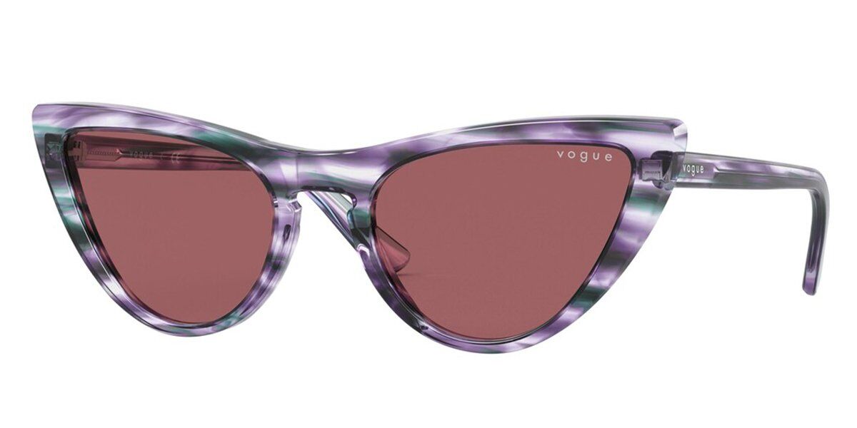 Vogue Eyewear VO5211SM 286869, Blue frame, Dark Purple lenses