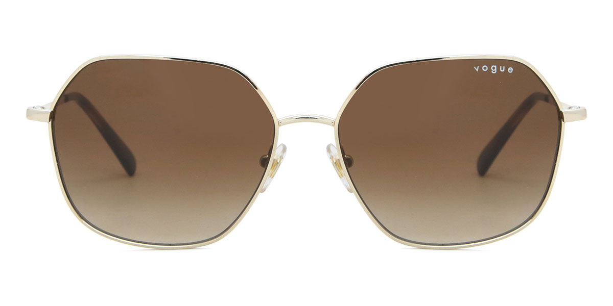 Vogue Eyewear VO4198S 848/13, Gold frame, Gradient Brown lenses