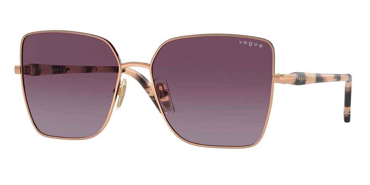 Vogue Eyewear VO4199S 51708H, Gold frame, Gradient Purple lenses