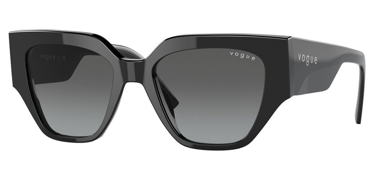 Vogue Eyewear VO5409S W44/11, Black frame, Gradient Grey lenses