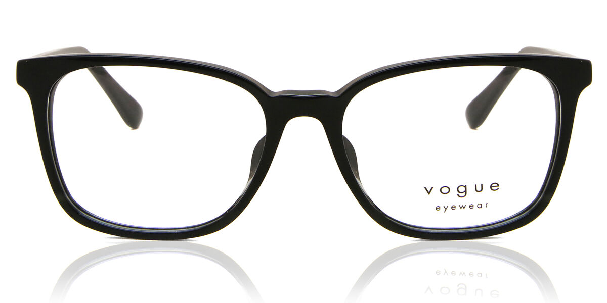 Vogue Eyewear VO5399D Asian Fit W44, Black frame