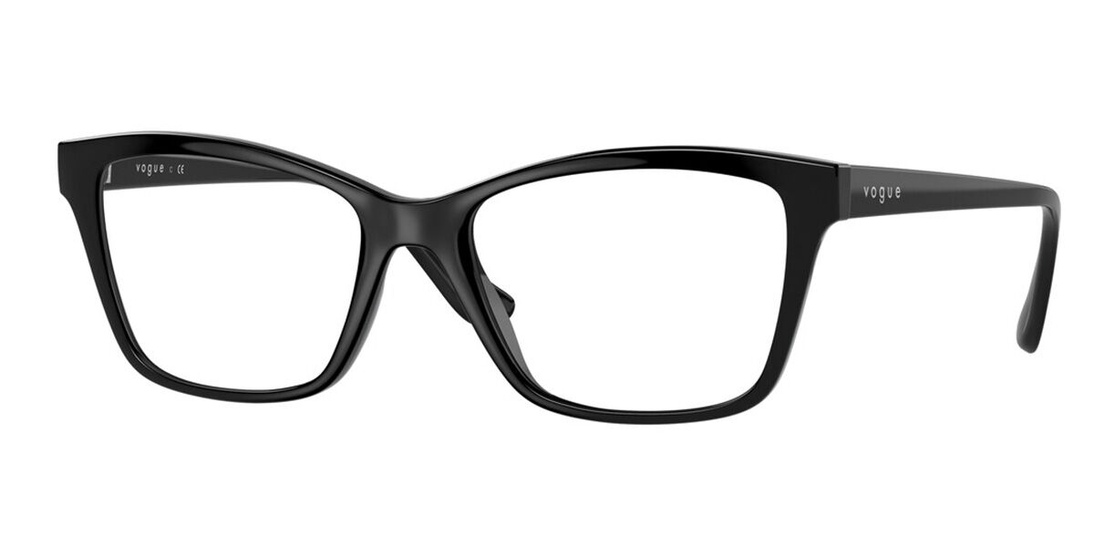 Vogue Eyewear VO5420F Asian Fit W44, Black frame