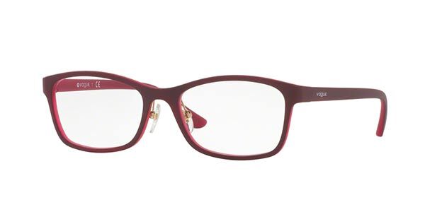 Vogue Eyewear VO5115D Asian Fit 2476, Burgundy frame