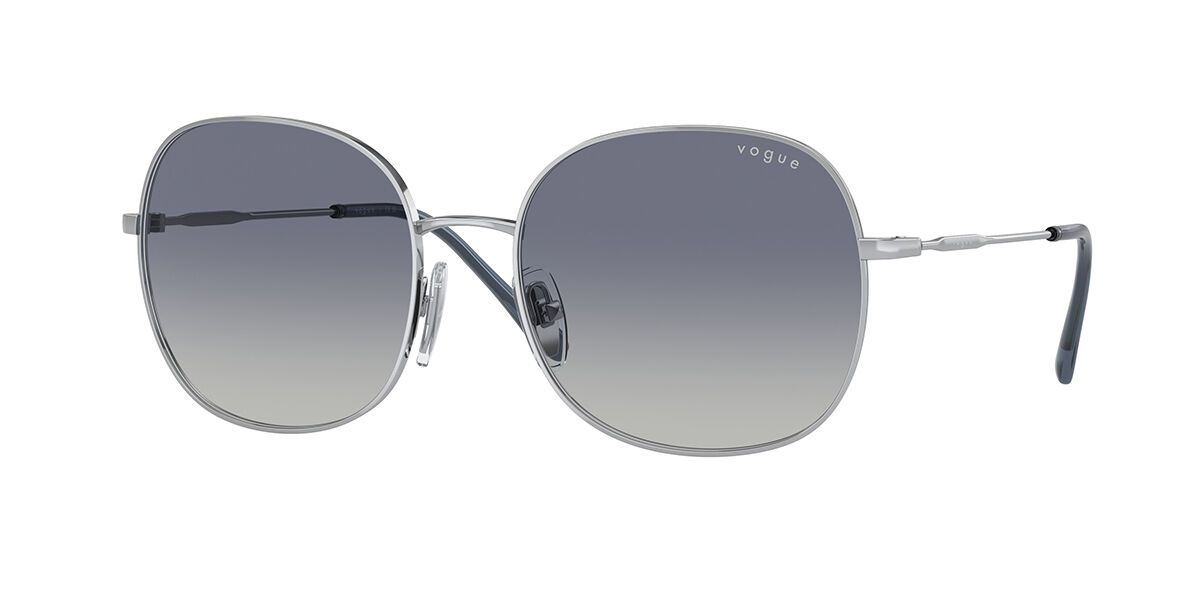 Vogue Eyewear VO4272S 323/4L, Silver frame, Grey Gradient Blue lenses