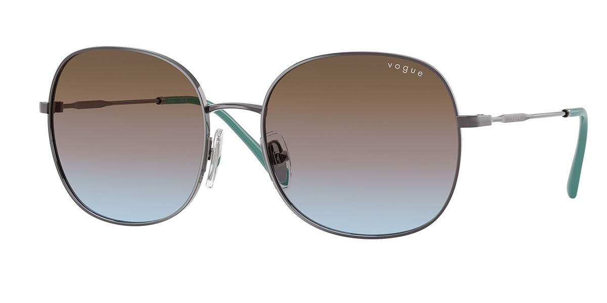 Vogue Eyewear VO4272S 514948, Purple frame, Azure Gradient Pink Gradient Brown lenses