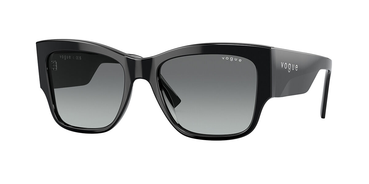 Vogue Eyewear VO5462S W44/11, Black frame, Gradient Grey lenses