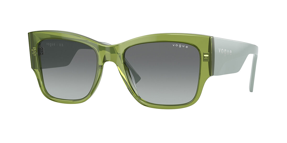 Vogue Eyewear VO5462S 295311, Green frame, Gradient Grey lenses