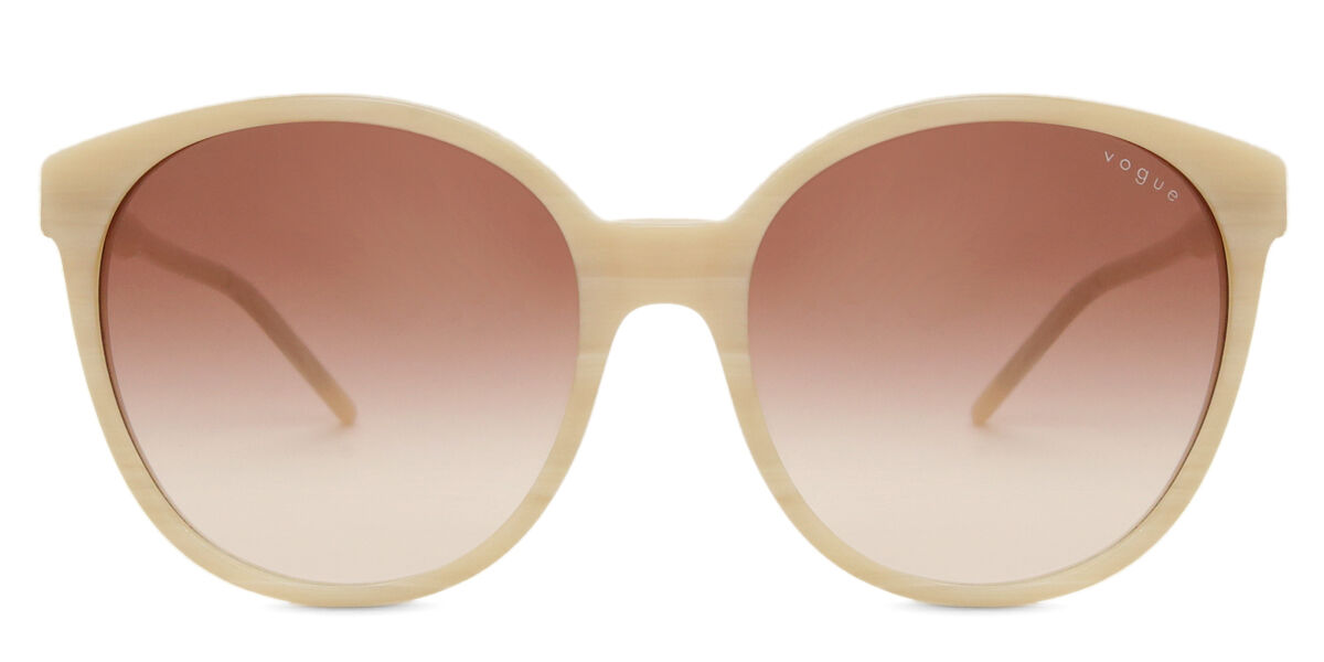 Vogue Eyewear VO5509S 30708D, Brown frame, Gradient Pink lenses
