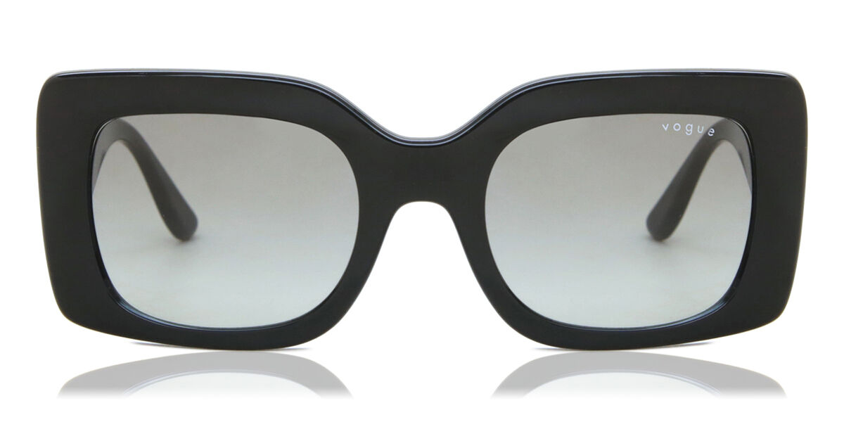 Vogue Eyewear VO5481S W44/11, Black frame, Gradient Grey lenses