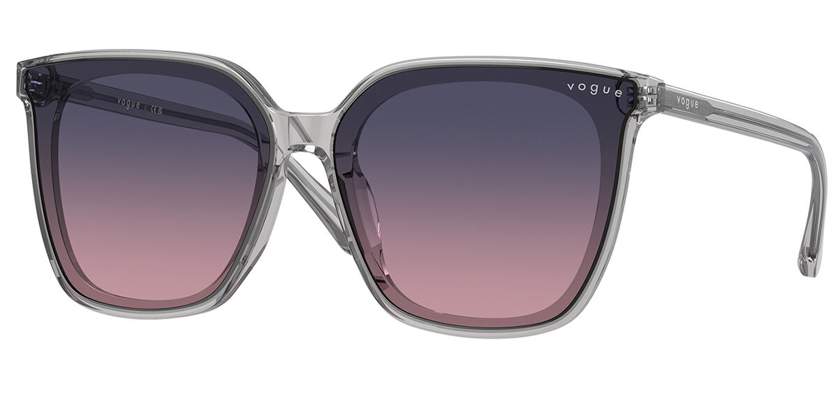 Vogue Eyewear VO5499SD Asian Fit 282016, Grey frame, Gradient Blue lenses