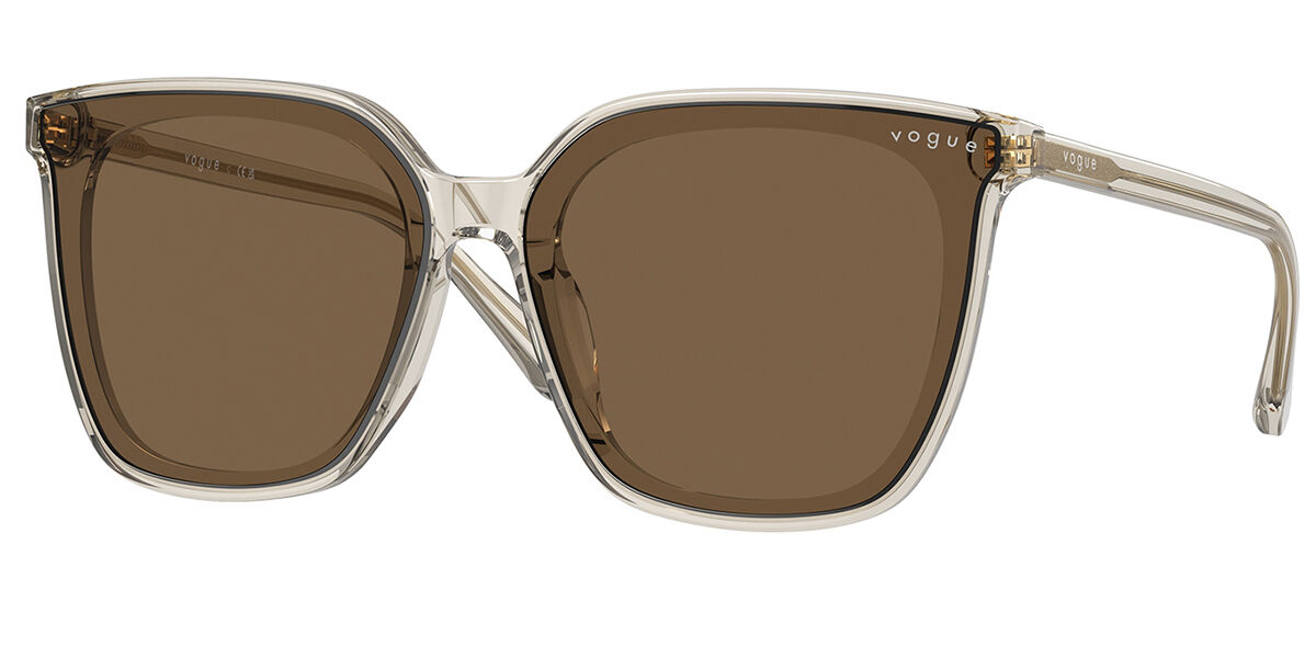 Vogue Eyewear VO5499SD Asian Fit 299873, Brown frame, Brown lenses