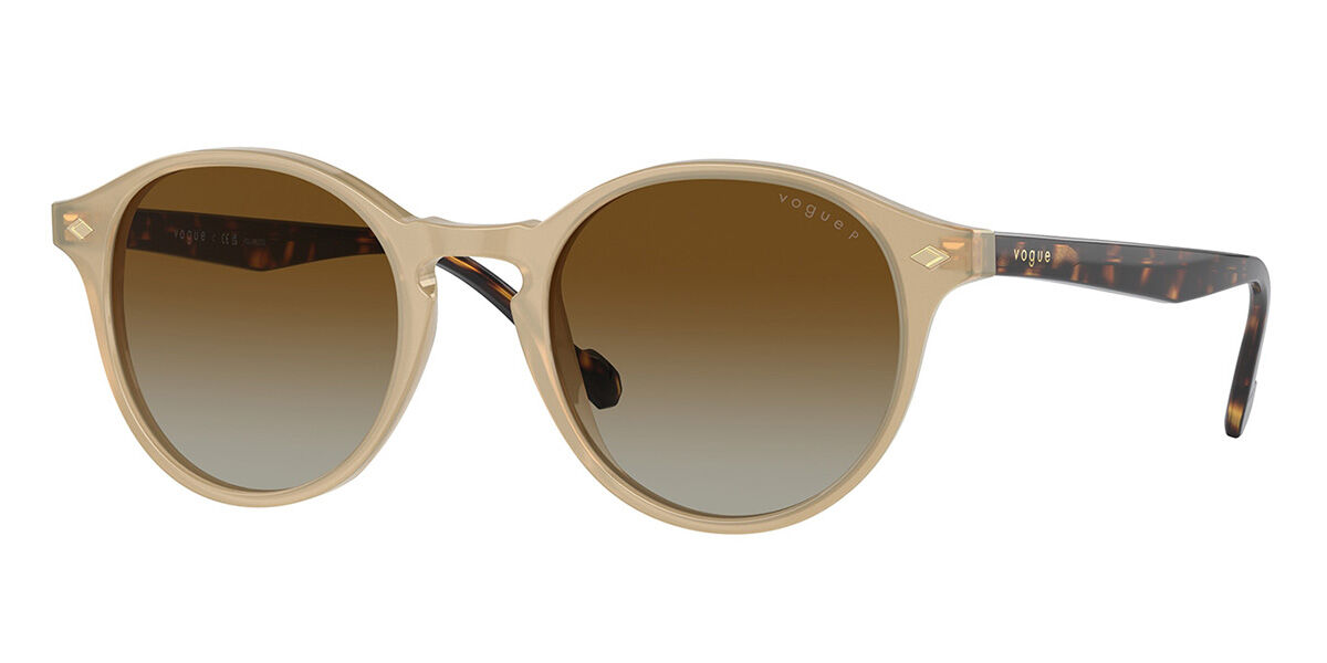 Vogue Eyewear VO5327S Polarized W900T5, Brown frame, Gradient Brown Polarized lenses