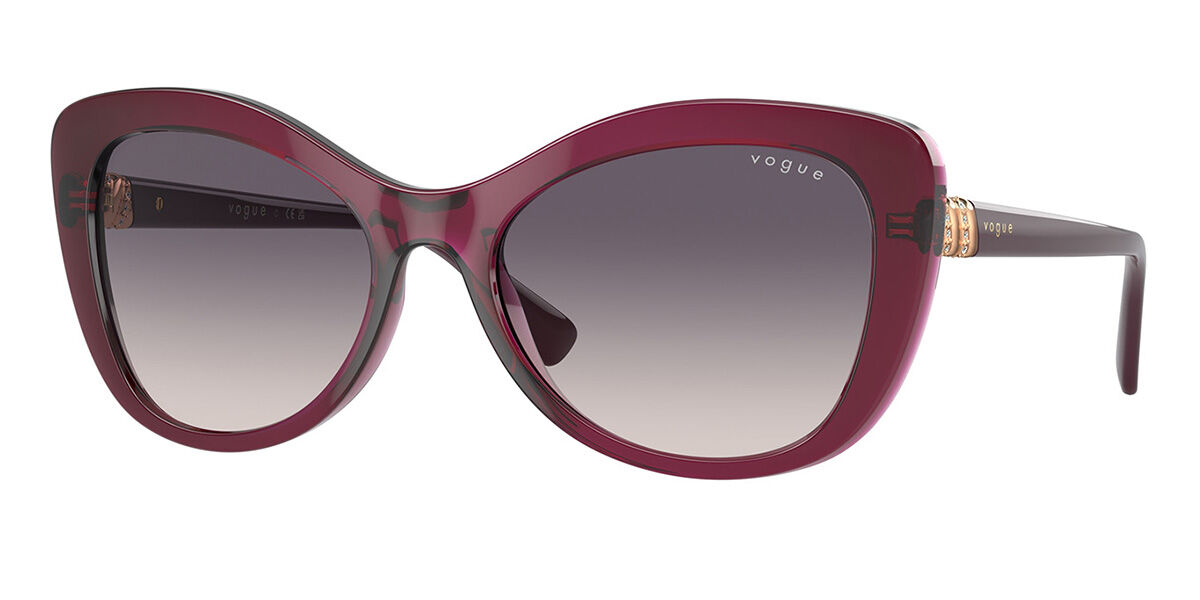 Vogue Eyewear VO5515SB 298936, Red frame, Grey Gradient Pink lenses