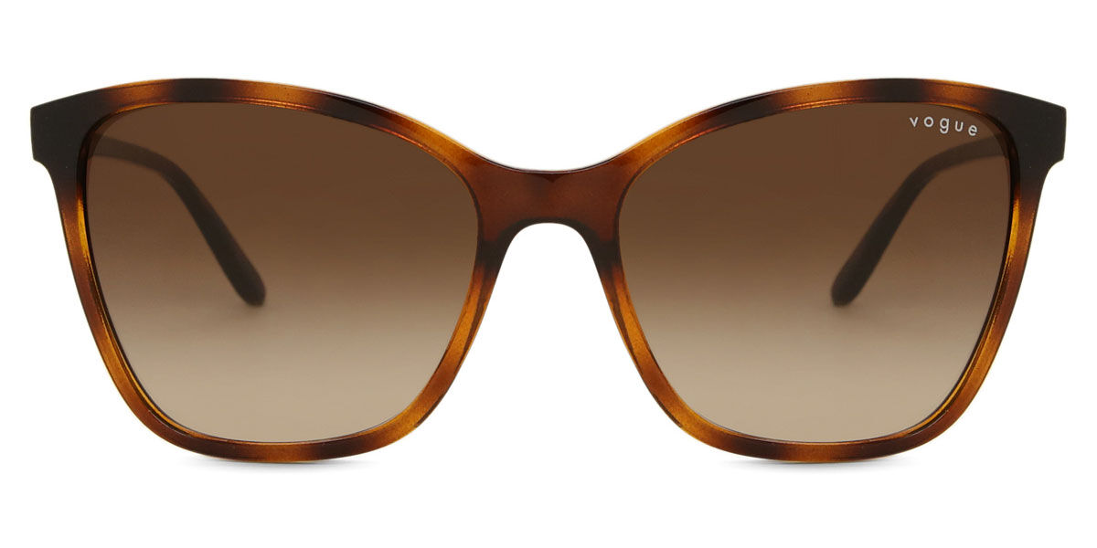 Vogue Eyewear VO5520S W65613, Tortoiseshell frame, Gradient Brown lenses
