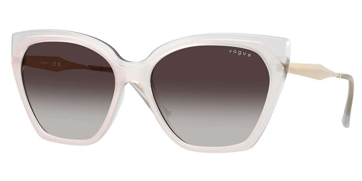 Vogue Eyewear VO5521S 32208G, White frame, Gradient Grey lenses