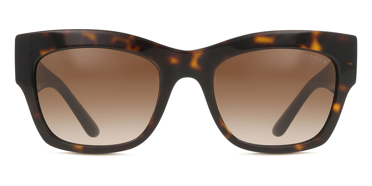 Vogue Eyewear VO5524S W65613, Tortoiseshell frame, Gradient Brown lenses