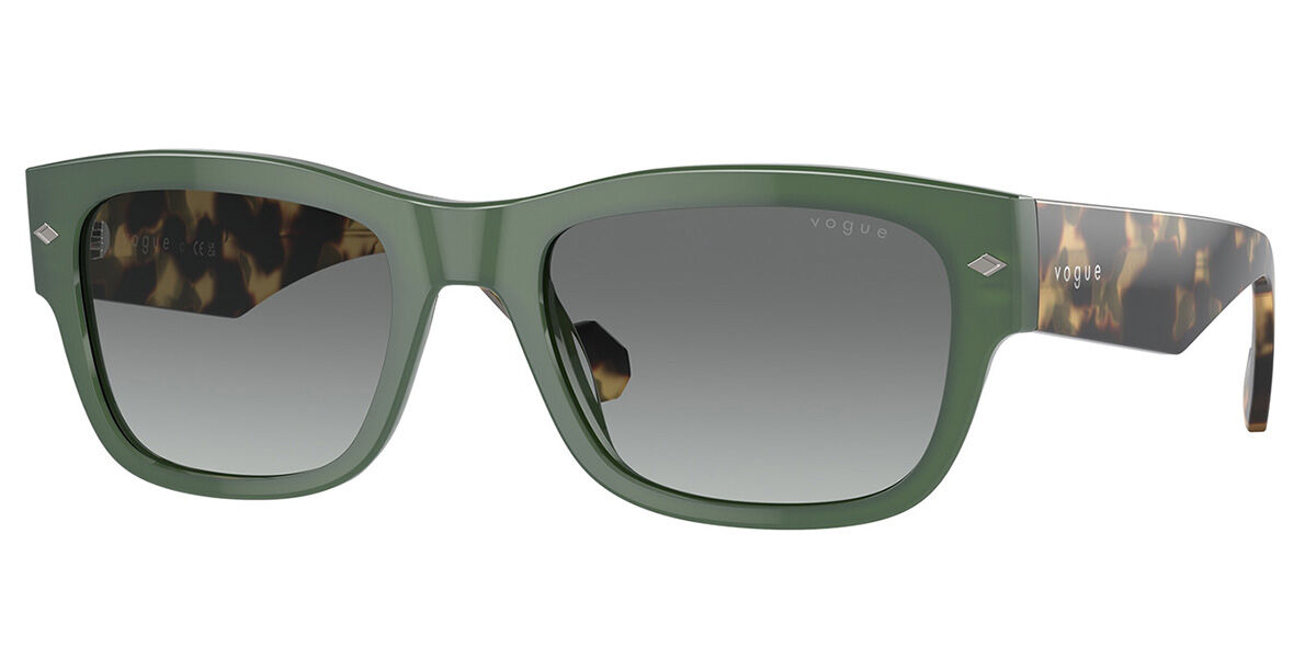 Vogue Eyewear VO5530S 309211, Green frame, Gradient Grey lenses