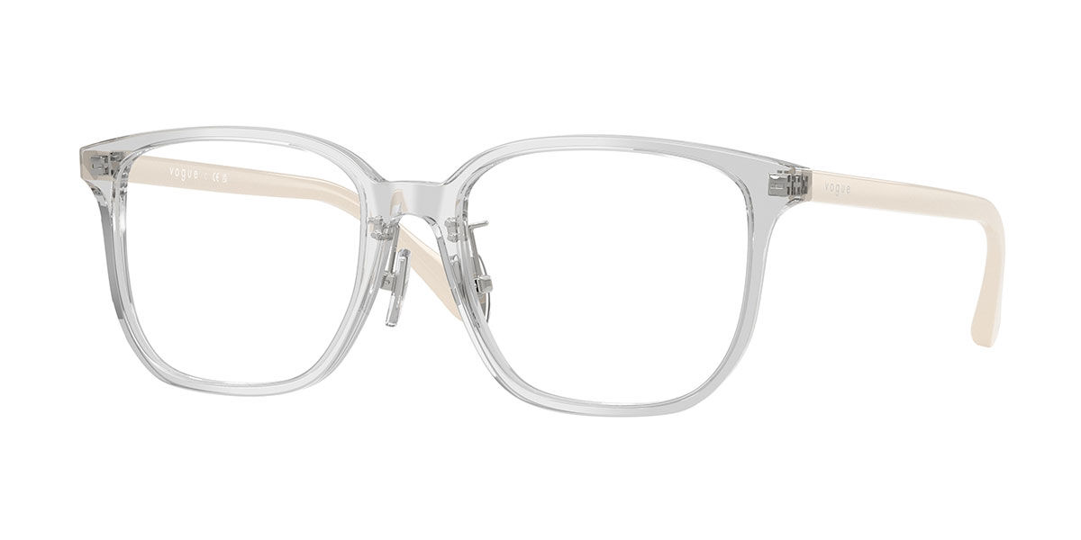 Vogue Eyewear VO5550D Asian Fit 3251, Clear frame