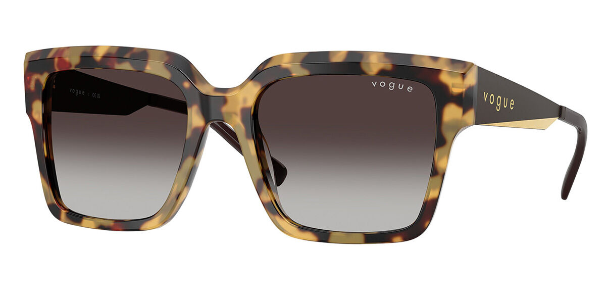 Vogue Eyewear VO5553S 26058G, Tortoiseshell frame, Gradient Grey lenses