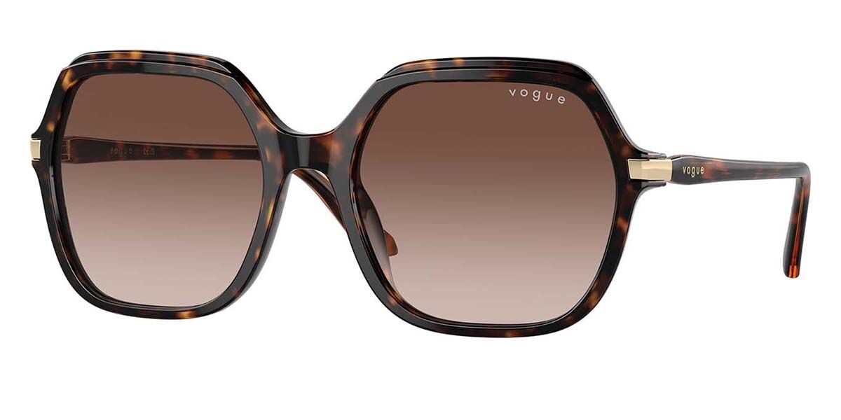 Vogue Eyewear VO5561S W65613, Tortoiseshell frame, Gradient Brown lenses