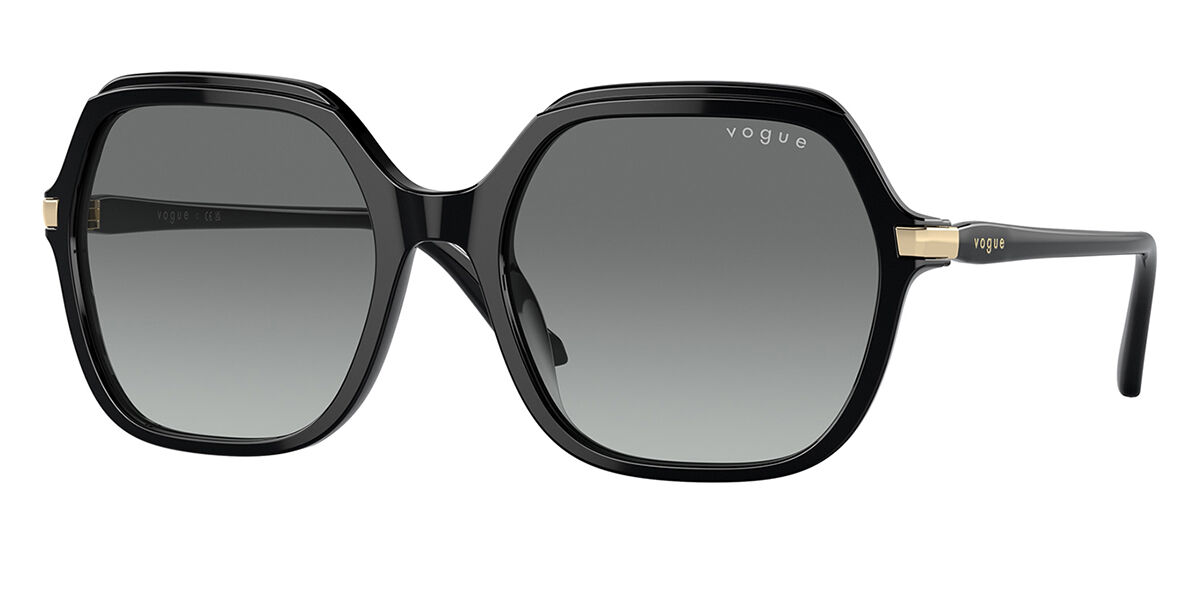 Vogue Eyewear VO5561S W44/11, Black frame, Gradient Grey lenses