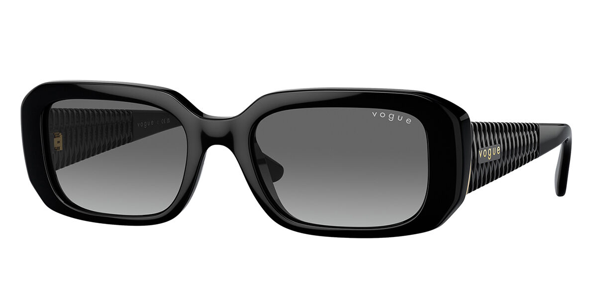 Vogue Eyewear VO5565S W44/11, Black frame, Gradient Grey lenses