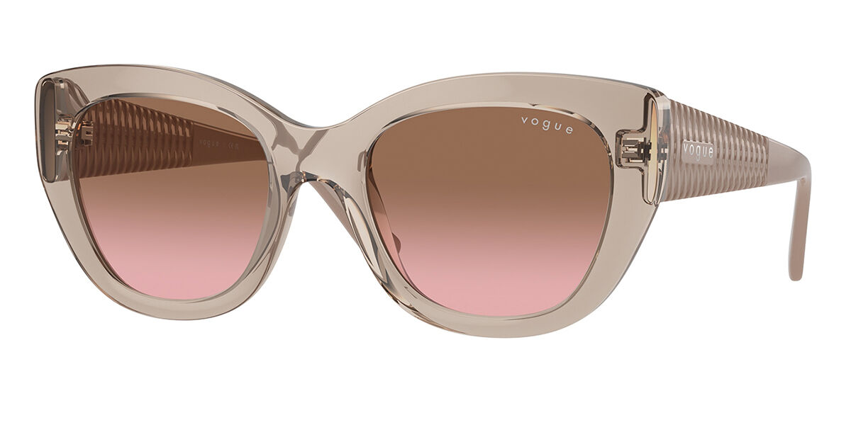 Vogue Eyewear VO5567S 299014, Brown frame, Pink Gradient Brown lenses