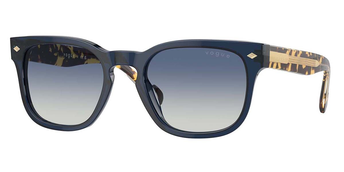 Vogue Eyewear VO5571S 31434L, Blue frame, Blue Gradient Grey lenses