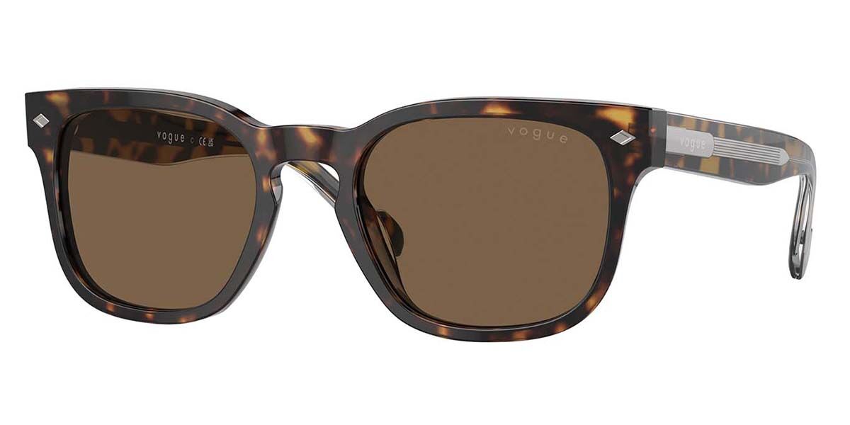 Vogue Eyewear VO5571S W65673, Tortoiseshell frame, Dark Brown lenses