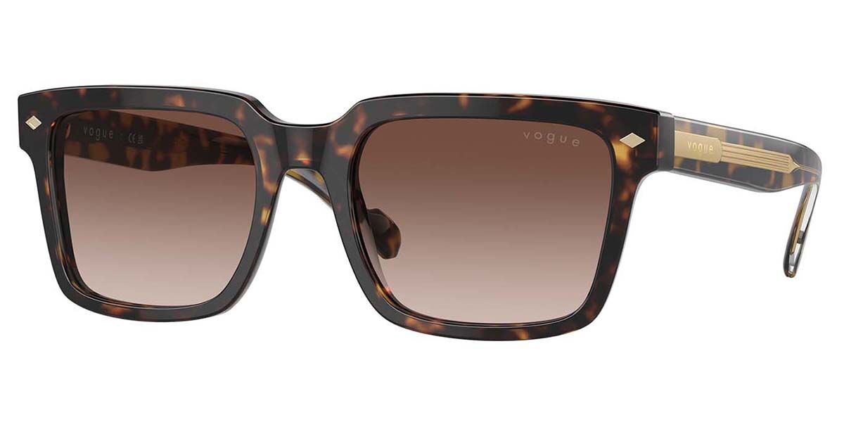 Vogue Eyewear VO5573S W65613, Tortoiseshell frame, Gradient Brown lenses