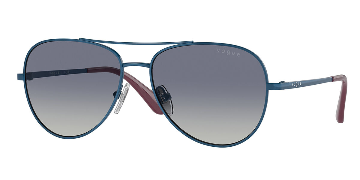 Vogue Eyewear VJ1001 Kids 51084L, Blue frame, Blue Gradient Grey lenses