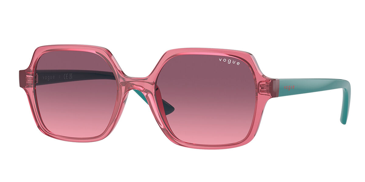 Vogue Eyewear VJ2006 Kids 276620, Red frame, Gradient Pink lenses