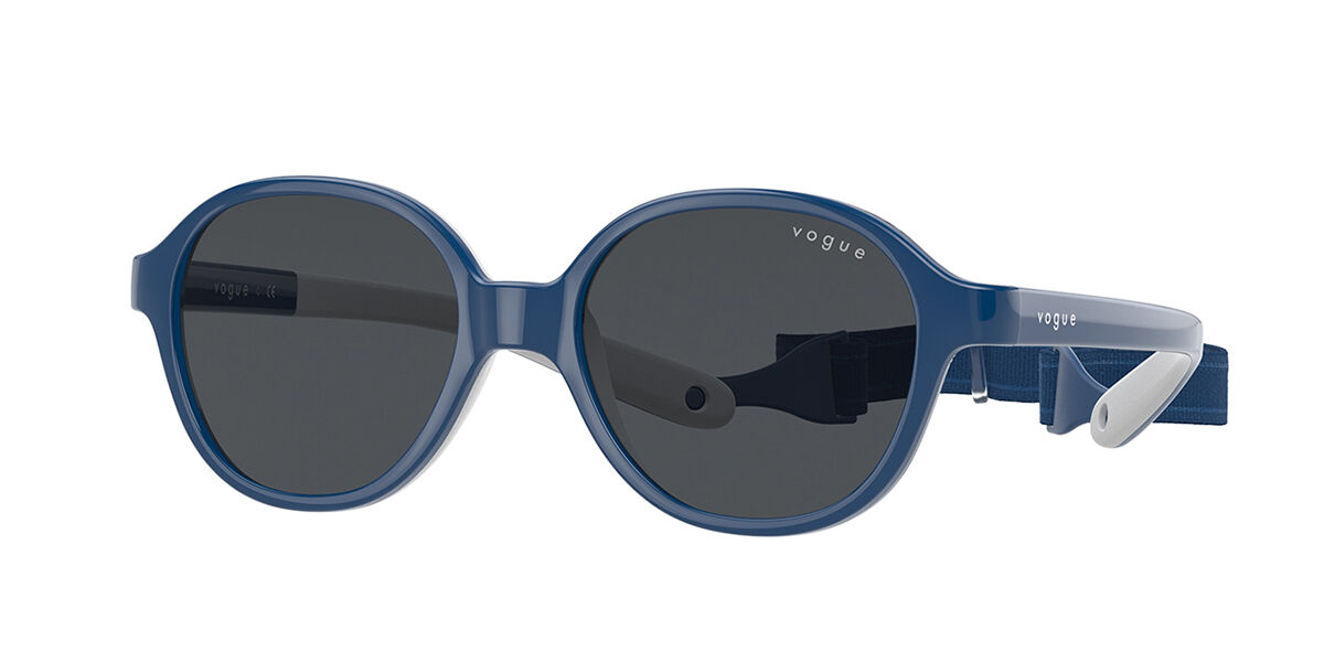Vogue Eyewear VJ2012 Kids 297487, Blue frame, Dark Grey lenses