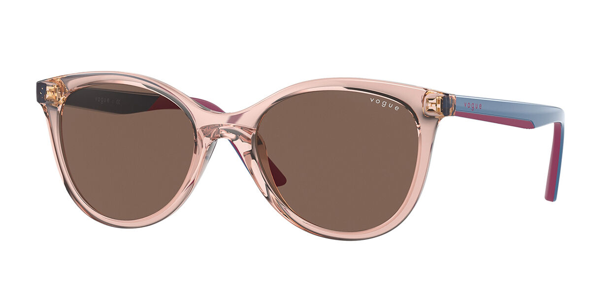 Vogue Eyewear VJ2013 Kids 286473, Pink frame, Dark Brown lenses