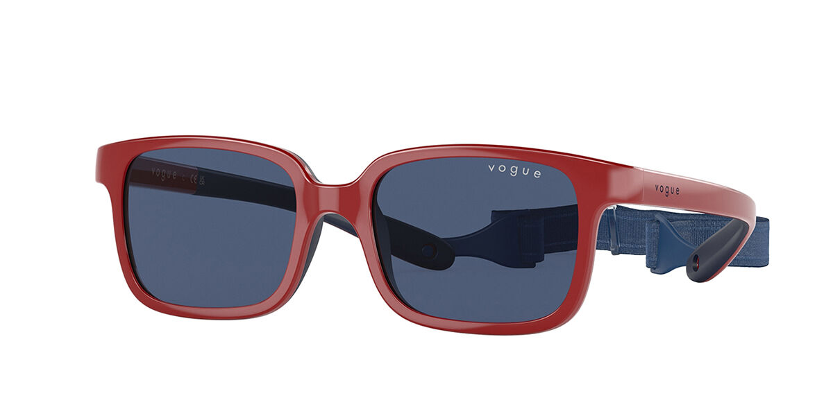Vogue Eyewear VJ2017 Kids 302680, Red frame, Dark Blue lenses