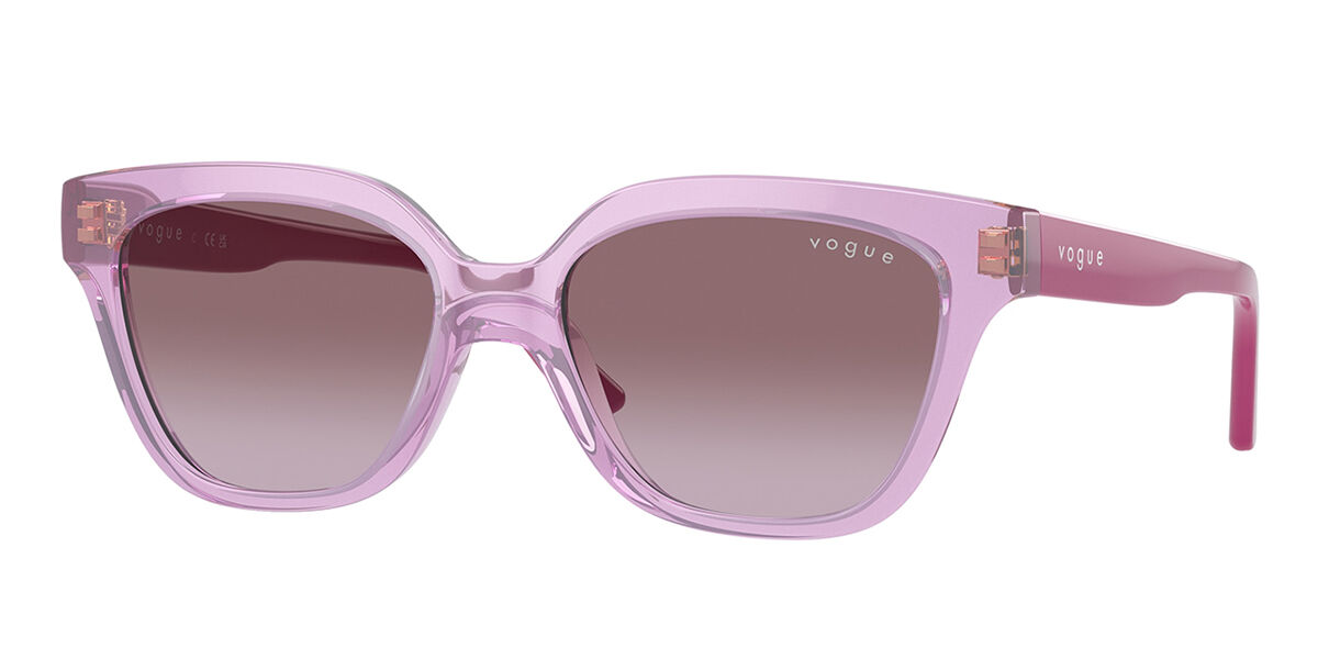 Vogue Eyewear VJ2021 Kids 27808H, Pink frame, Gradient Purple lenses