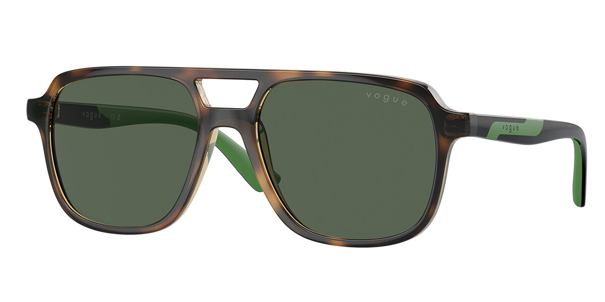 Vogue Eyewear VJ2024 Kids 271871, Tortoiseshell frame, Dark Green lenses
