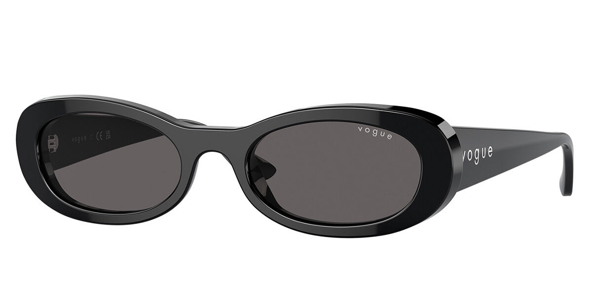 Vogue Eyewear VO5582S W44/87, Black frame, Smoke Grey lenses