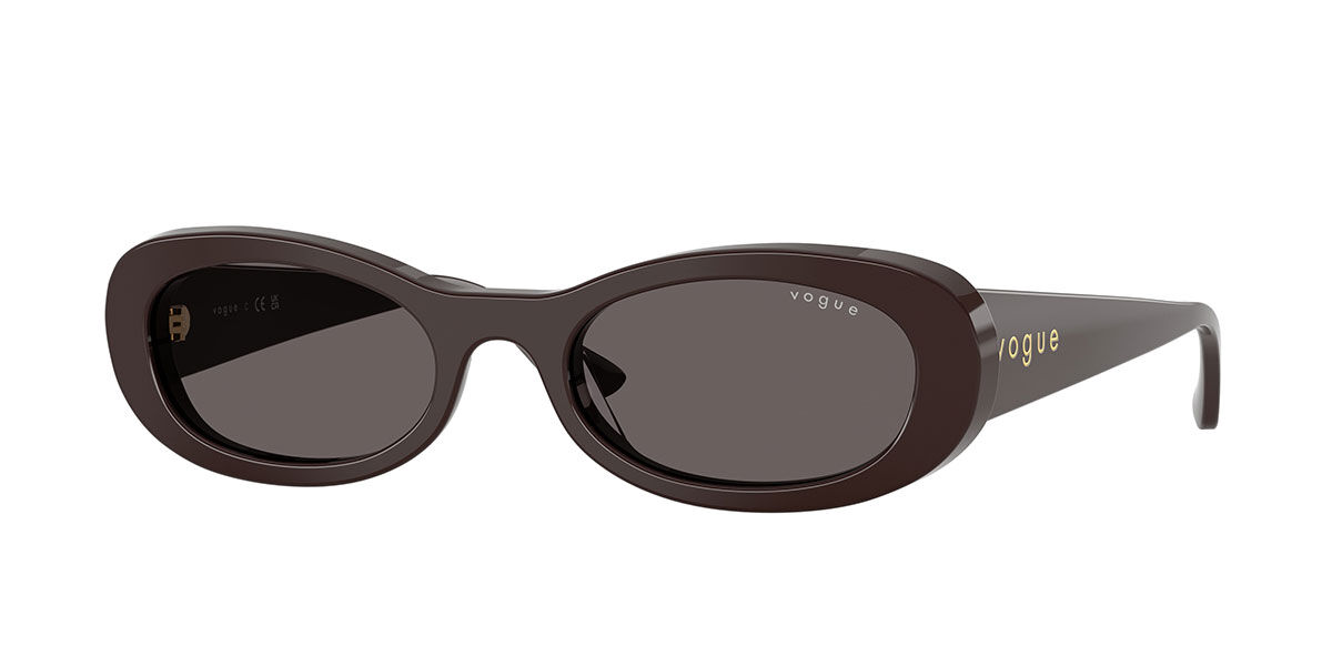 Vogue Eyewear VO5582S 225287, Brown frame, Smoke Grey lenses