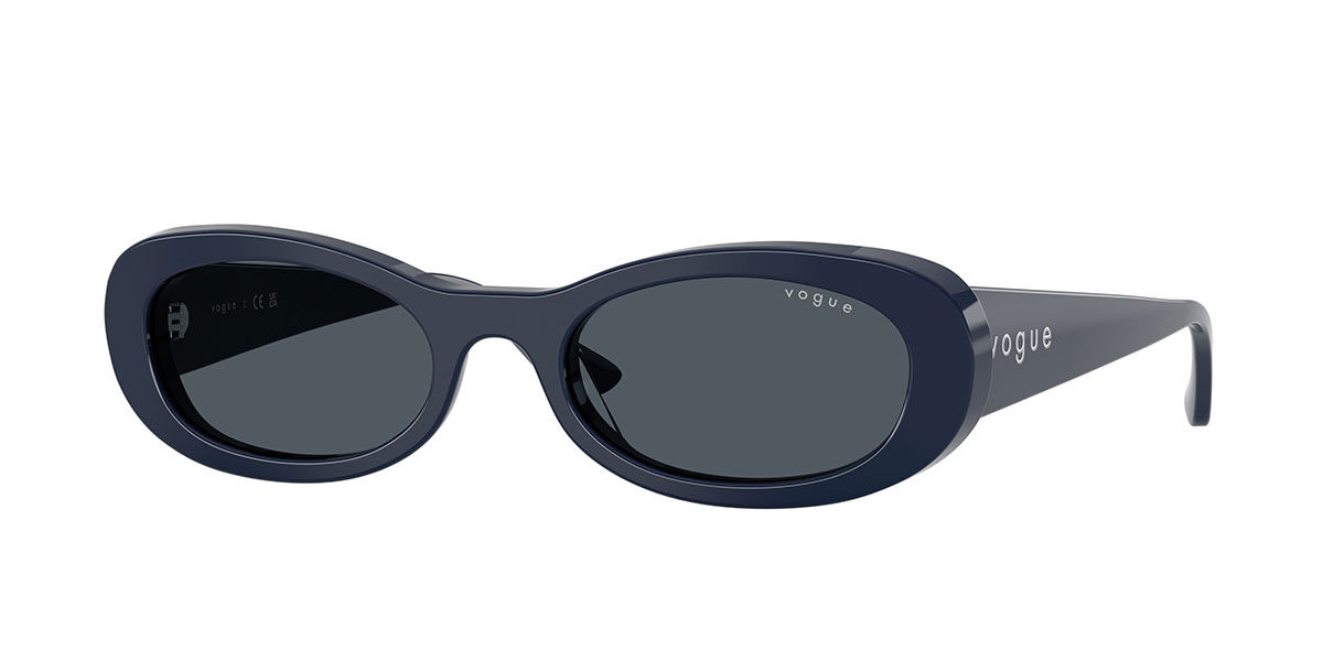 Vogue Eyewear VO5582S 324087, Blue frame, Dark Grey lenses