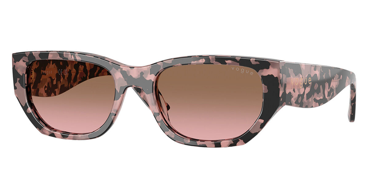 Vogue Eyewear VO5586S 315014, Tortoiseshell frame, Pink Gradient Brown lenses