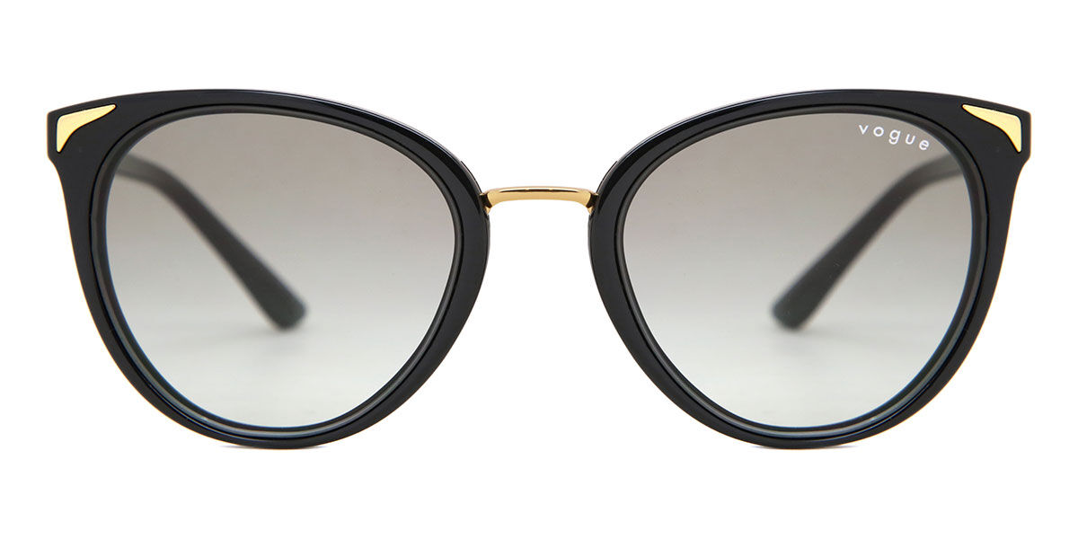 Vogue Eyewear VO5230S W44/11, Black frame, Gradient Grey lenses
