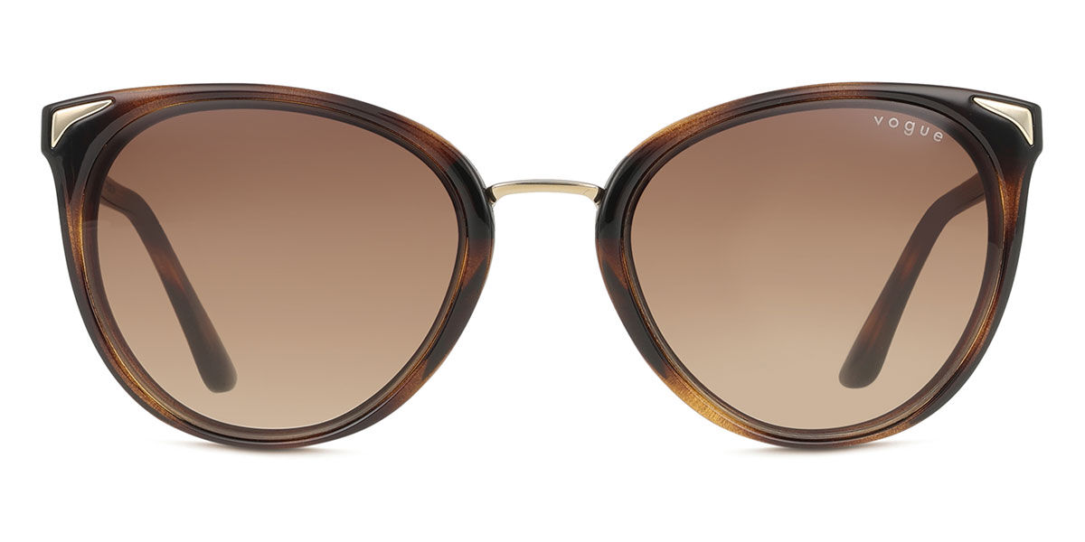 Vogue Eyewear VO5230S W65613, Tortoiseshell frame, Gradient Brown lenses