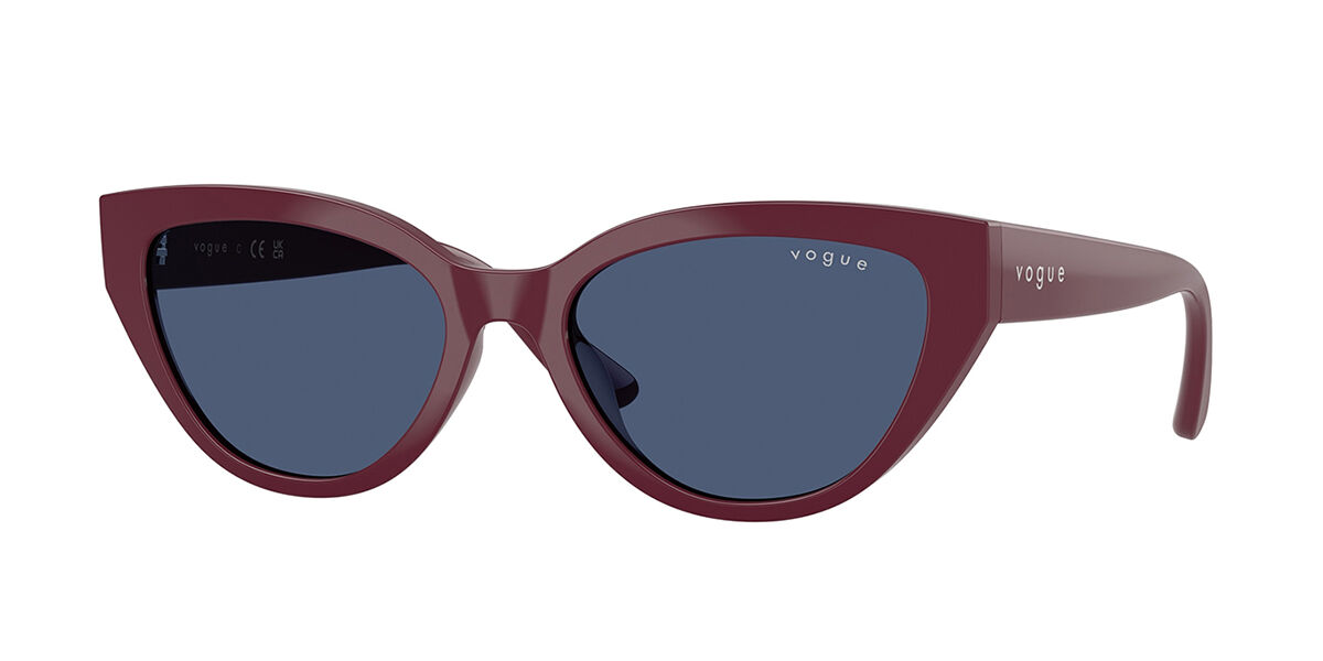 Vogue Eyewear VJ2026 Kids 287580, Red frame, Dark Blue lenses