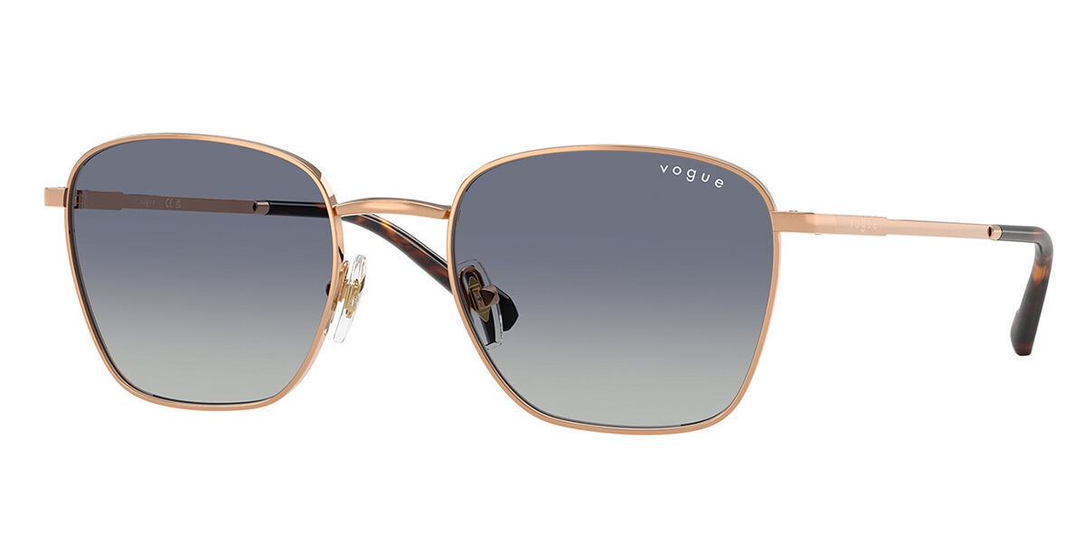 Vogue Eyewear VO4322S 51524L, Gold frame, Grey Gradient Blue lenses